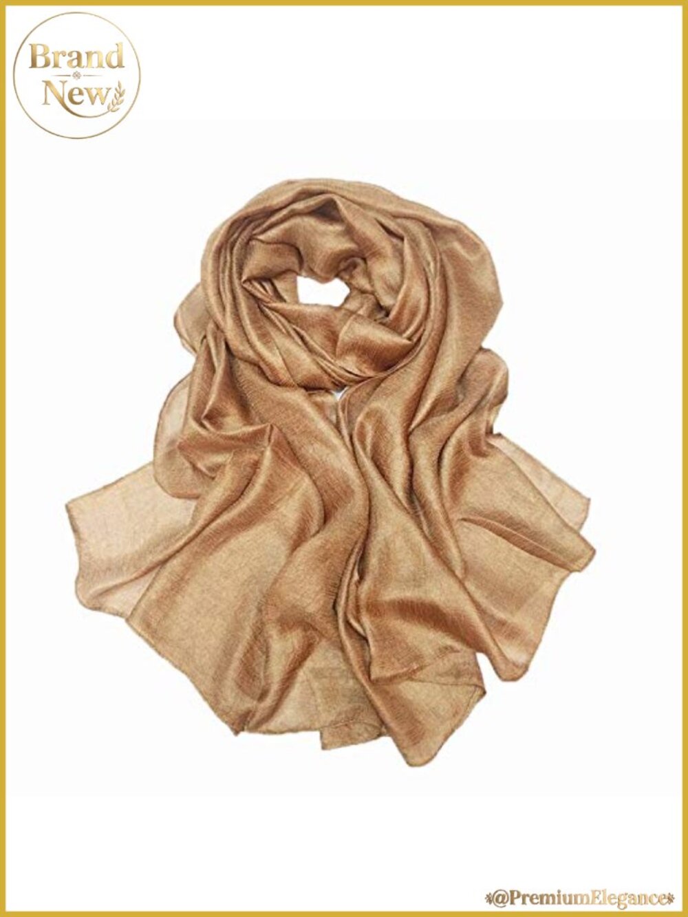 Women's XL Flax Shawl Wrap Scarf Pashmina for Wedding Evening Party